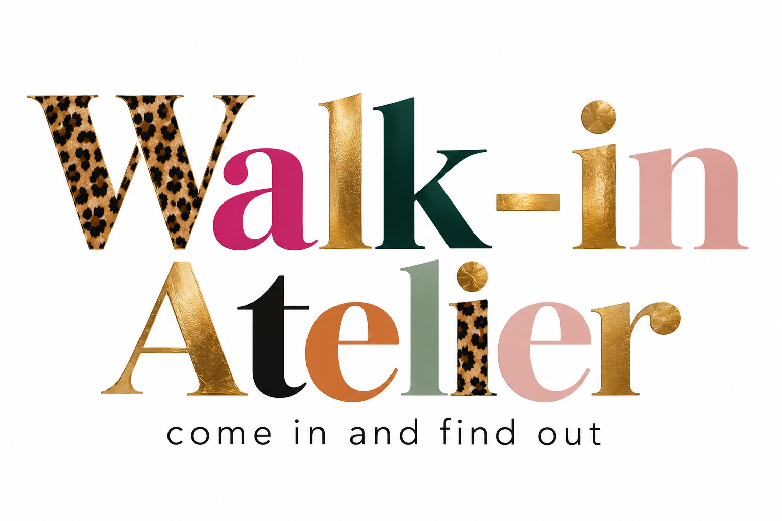 Walk-in Atelier – Come in and find out!